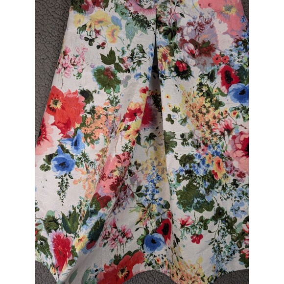Danny and Nicole Dress Sz 4 Floral Print Pockets Sleeveless Summer Bloom Cottage - Picture 9 of 16